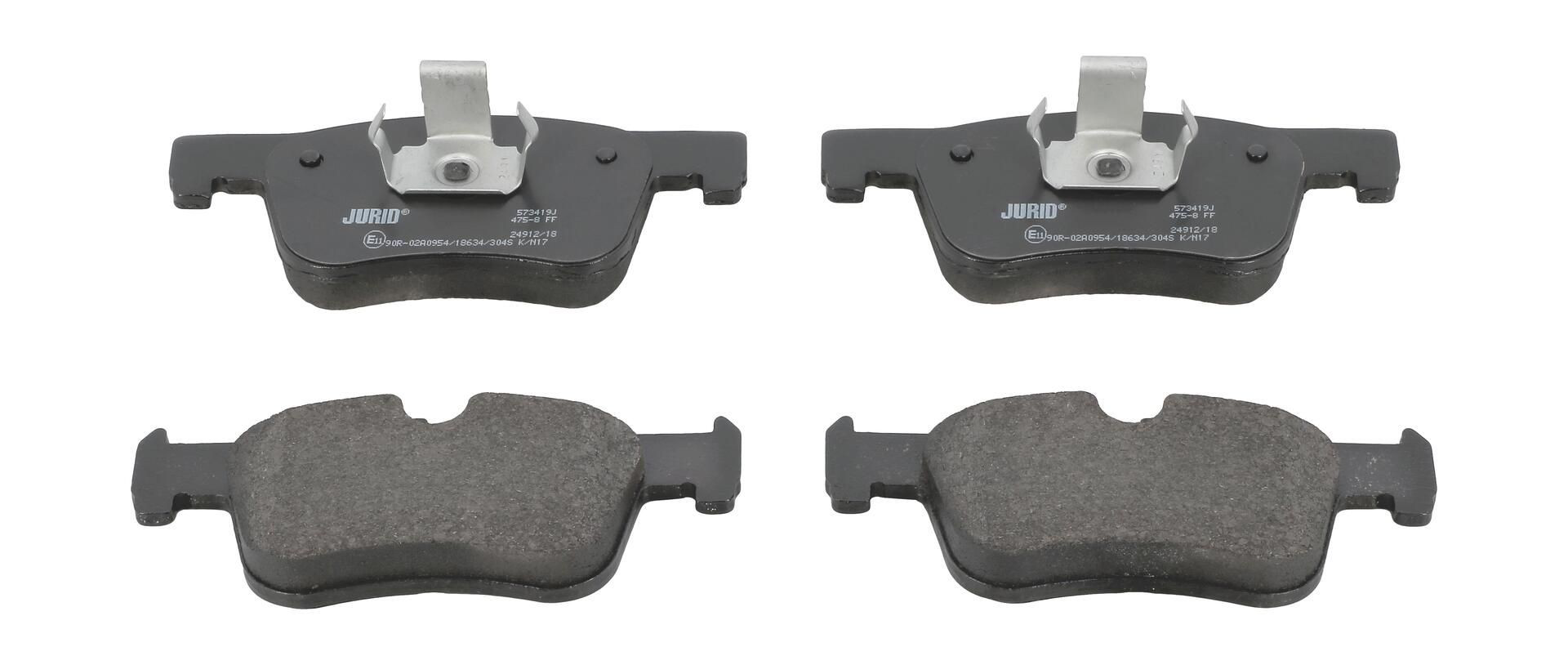 Pastillas freno delanteras Jurid/Bendix 573419J precio, desde 38,96 EUR