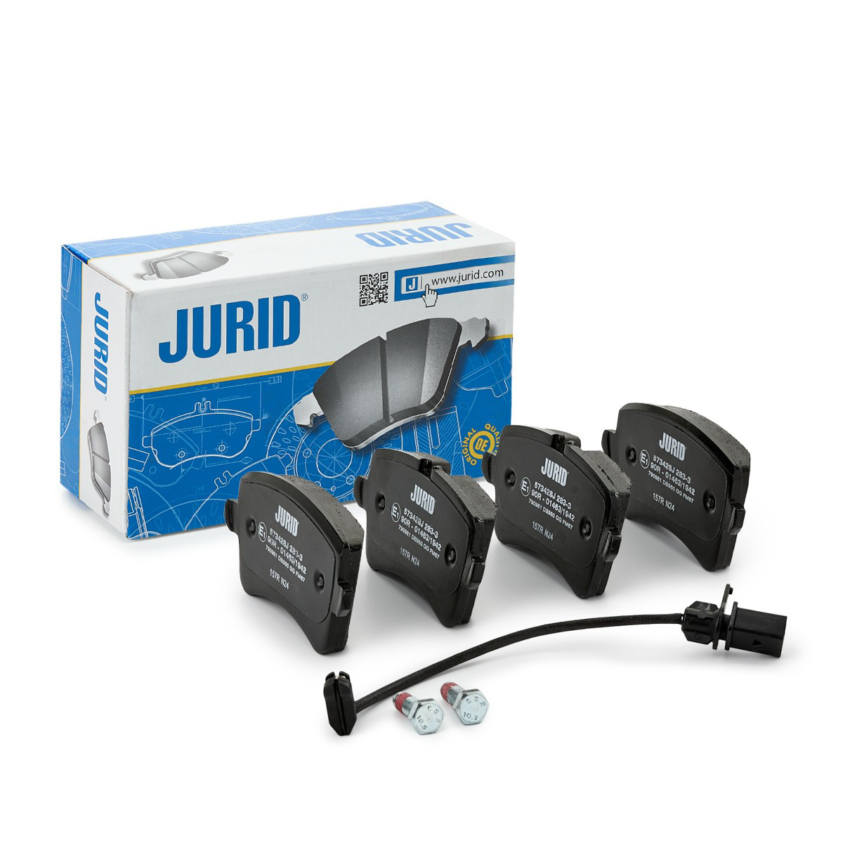 573428J Jurid/Bendix Pastillas freno traseras