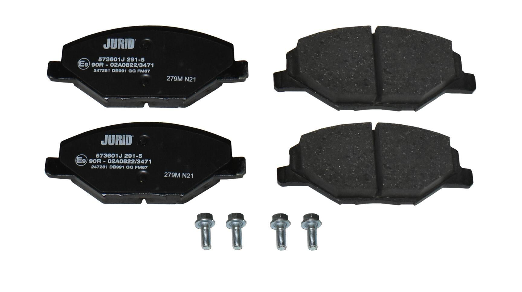 573601J Jurid/Bendix Pastillas delanteras