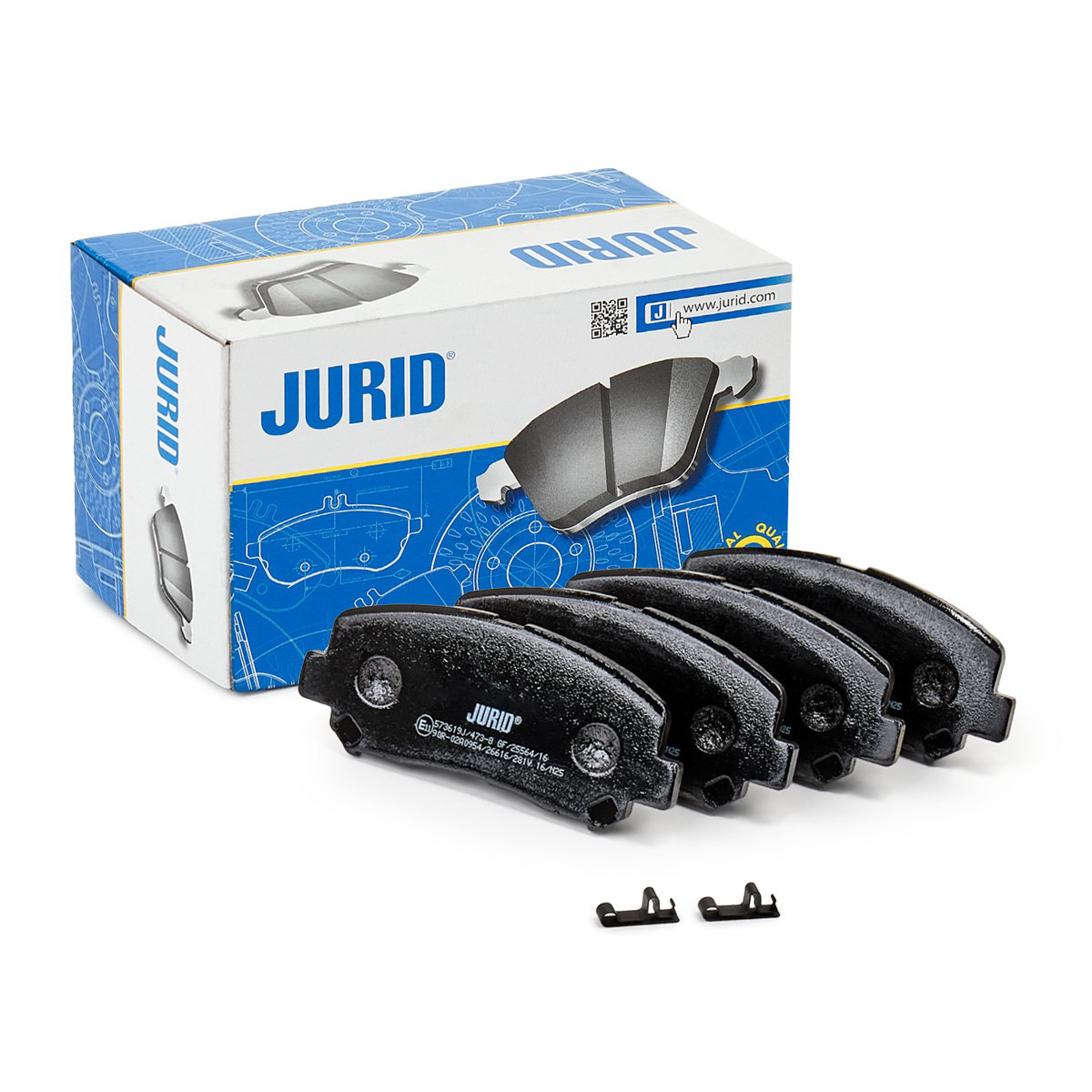 573619J Jurid/Bendix Pastillas delanteras