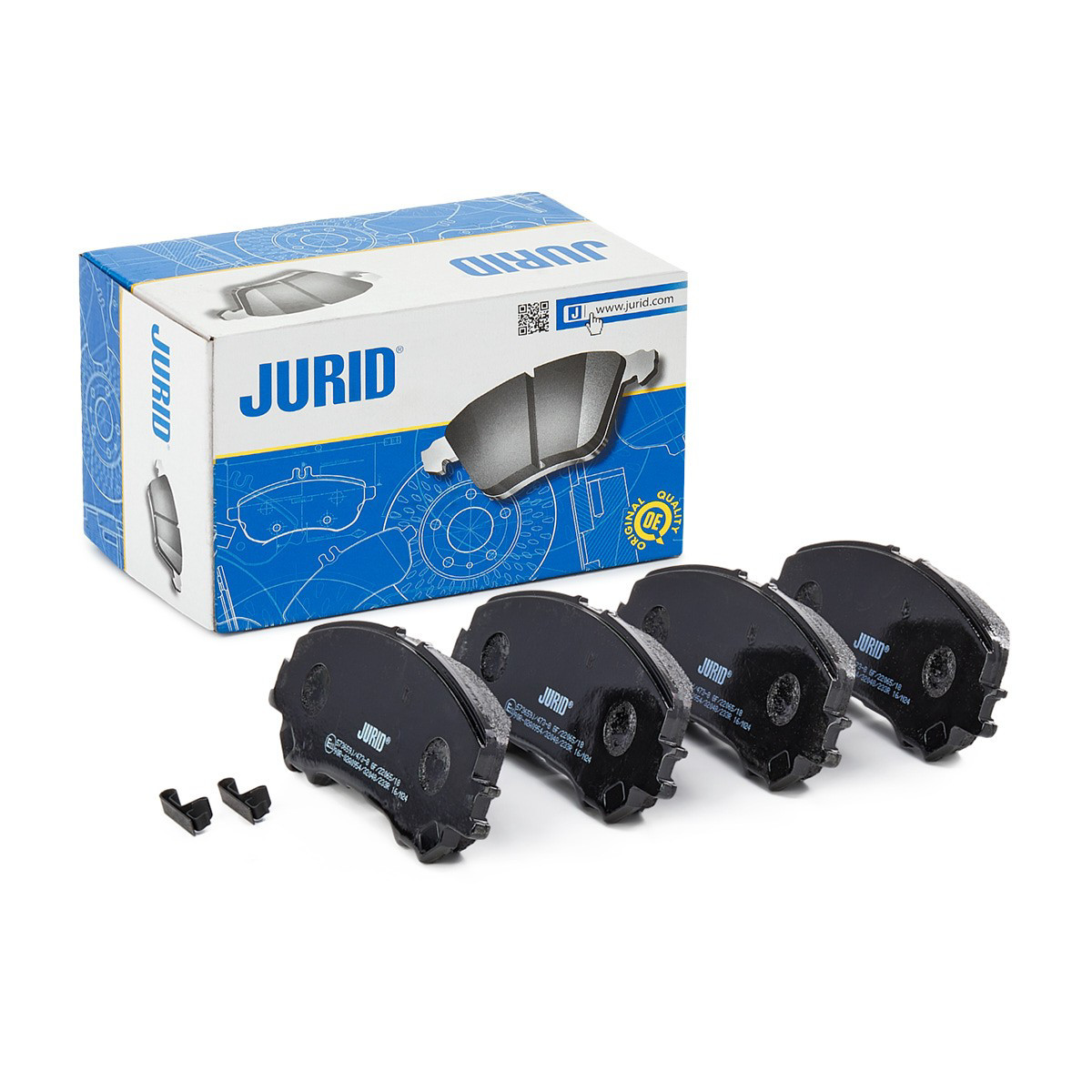 573659J Jurid/Bendix Pastillas delanteras