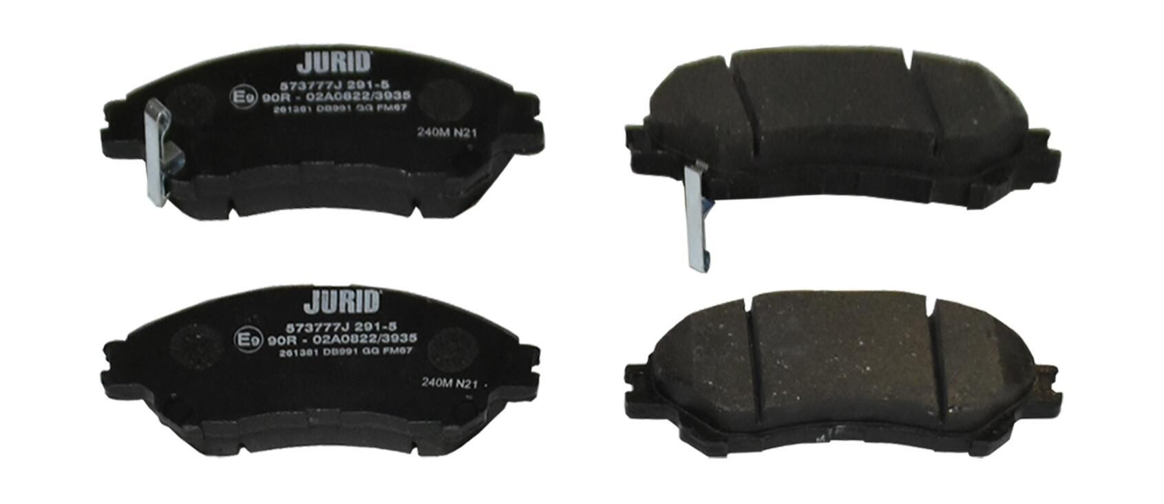 Pastillas freno delanteras Jurid/Bendix 573777J precio, desde 32,53 EUR