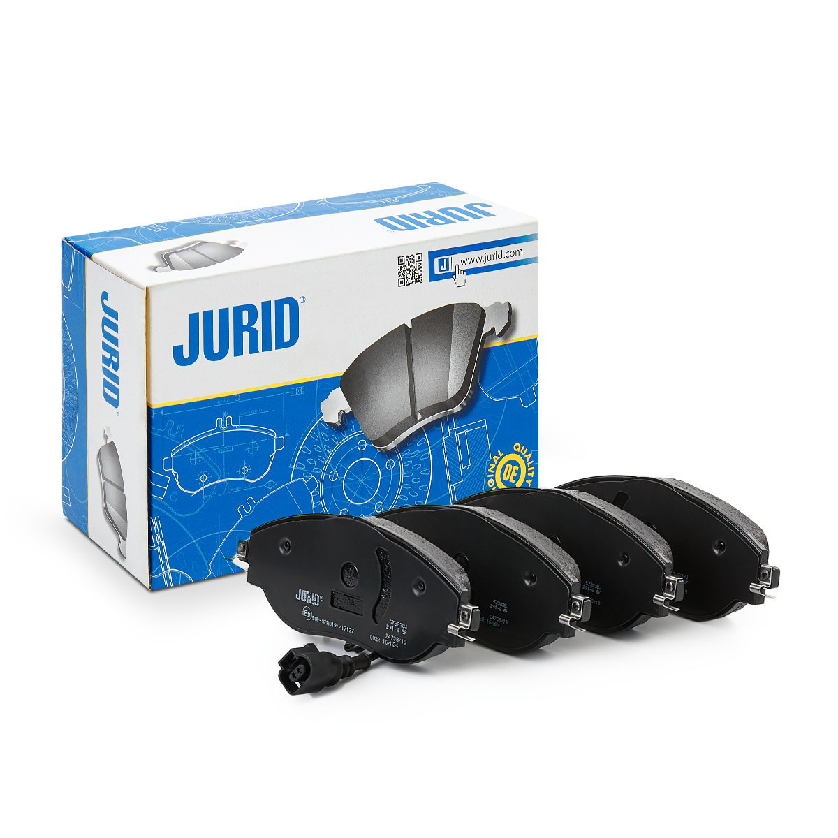 Pastillas de freno 573838J Jurid/Bendix