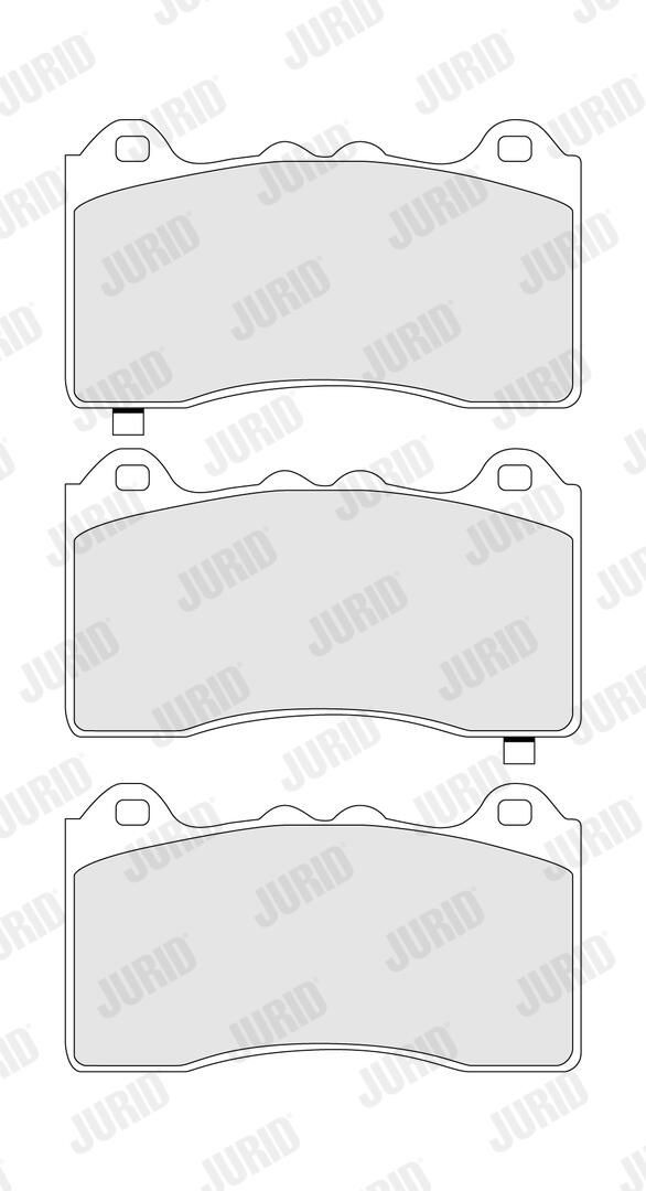 Comprar 574229J Jurid/Bendix Pastillas delanteras de freno