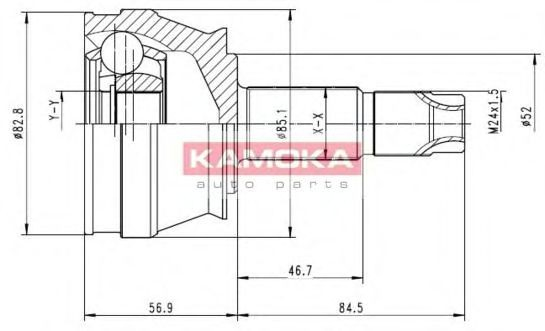 Junta homocinética exterior delantera Punto I hatchback (1993-1999) original desde 33,69 €
