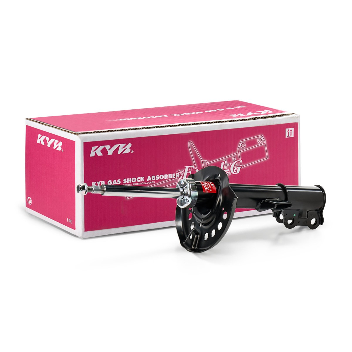 Amortiguador delantero izquierdo 3340222 Kayaba