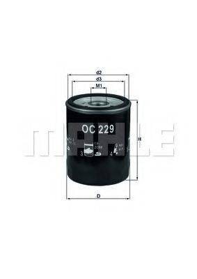 Comprar OC229 Mahle Original Filtros de aceite