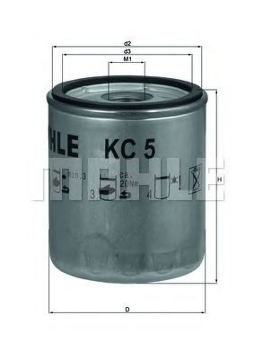 Comprar KC5 Mahle Original Filtro diesel