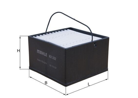 Filtro combustible Mahle Original KX332 precio, desde 8,24 EUR