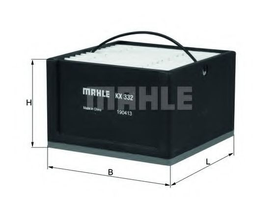 Comprar KX332 Mahle Original Filtro diesel