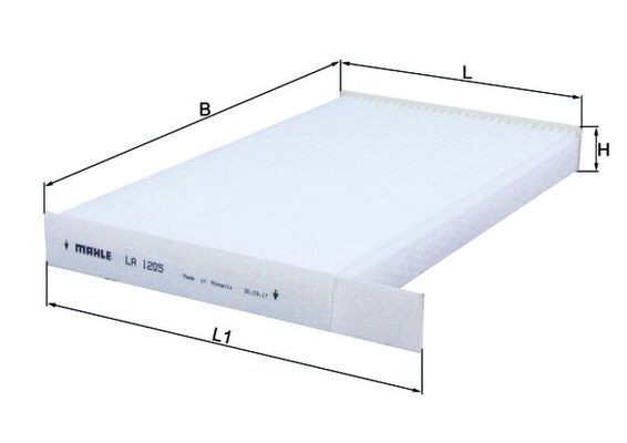 Filtro de cabina Mahle Original LA1205 precio, desde 11,83 EUR