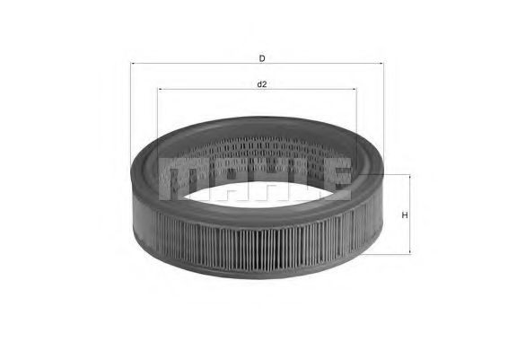 Comprar LX158 Mahle Original Filtro de aire