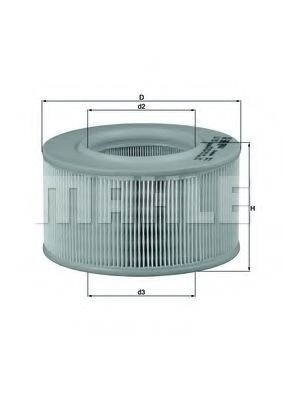 Filtro aire Mahle Original LX720