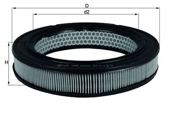 Comprar LX9842 Mahle Original Filtro de aire