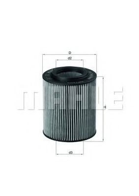 OX1541D Mahle Original Filtro aceite