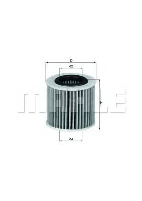 Filtro de aceite Mahle Original OX416D2 precio, desde 5,42 EUR