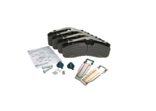 Pastillas de freno delanteras de disco KNORR-BREMSE K071018K50