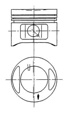 5893593 Fiat/Alfa/Lancia Pistón