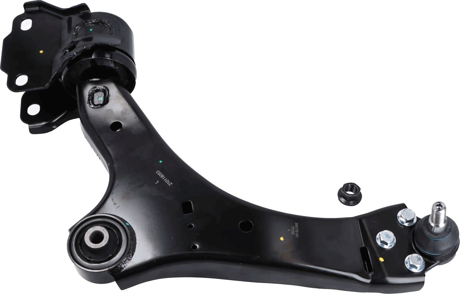 Brazo inferior izquierdo de la suspensión delantera 3617001 Lemforder