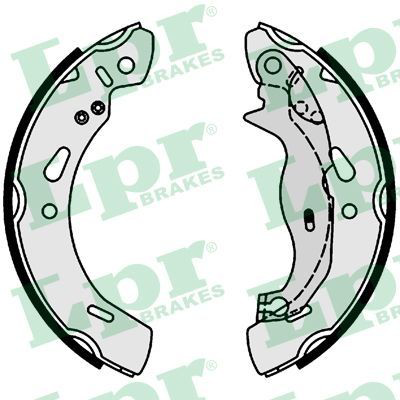 Zapatas de freno de tambor traseras LPR 01004 precio, desde 23,96 EUR