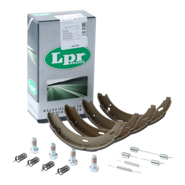 Comprar 04729 LPR Juego de zapatas de frenos, freno de estacionamiento
