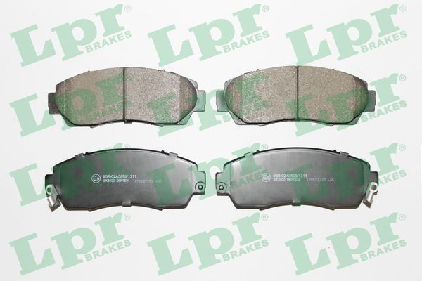 Pastillas freno delanteras LPR 05P1634 precio, desde 31,08 EUR