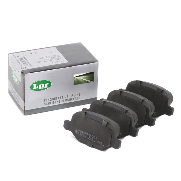 Pastillas de freno traseras 05P871 LPR