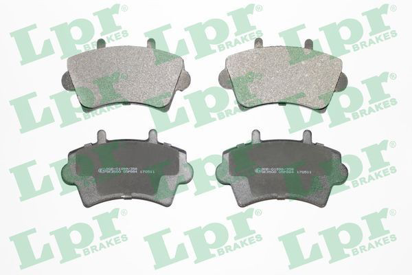 05P884 LPR Pastillas delanteras