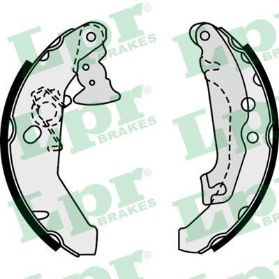 Zapatas de freno de tambor traseras LPR 07560 precio, desde 16,48 EUR
