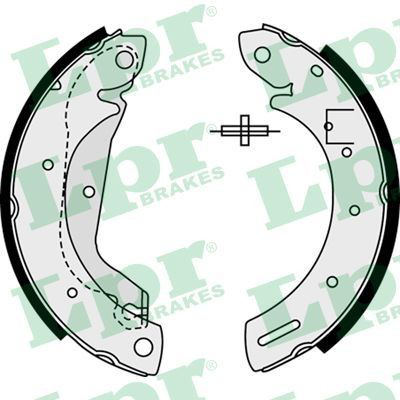 Zapatas de freno de tambor traseras LPR 08500 precio, desde 29,15 EUR