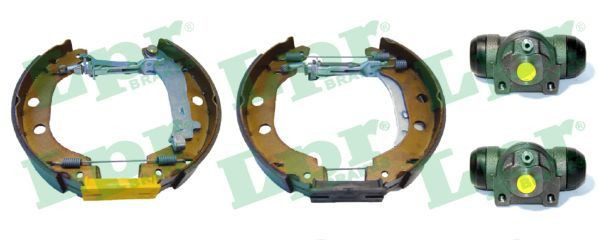 OEK502 LPR Zapatas de freno de tambor traseras
