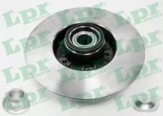 R1004PCA LPR Freno de disco trasero