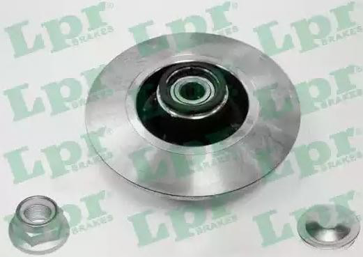 Disco de freno trasero LPR R1005PCA precio, desde 54,56 EUR