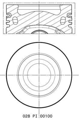 028PI00100001 Mahle Original
