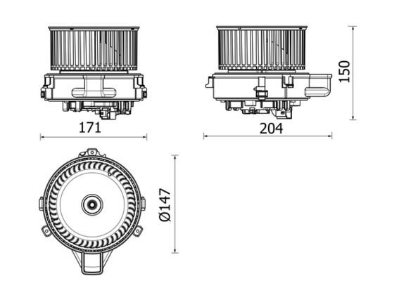 Ventilador de calefacción BMW 7 sedán (G11, G12) (2015 - 2022) precio, desde 283,09 EUR
