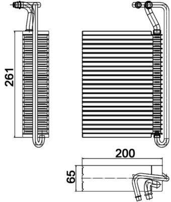 Evaporador de aire acondicionado Mahle Original AE84000P precio, desde 82,60 EUR