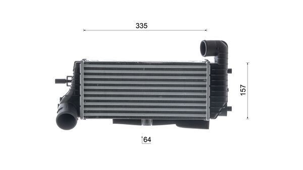 Radiador de aire de admisión Mahle Original CI245000S precio, desde 62,44 EUR