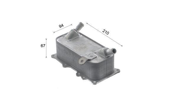 Radiador de aceite debajo del filtro Mahle Original CLC321000S precio, desde 93,78 EUR