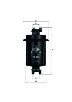Filtro de gasoil Mahle Original KL110