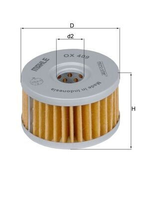 Comprar KL59 Mahle Original Filtro diesel