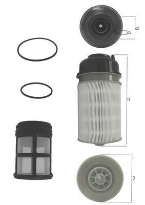 Comprar Filtro diesel TRUCK ACTROS  