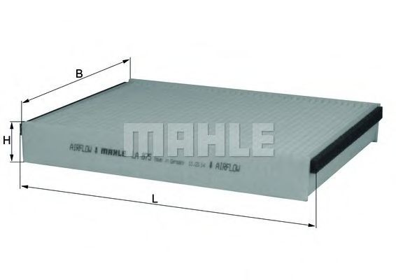 Filtro de cabina Mahle Original LA875 precio, desde 10,32 EUR
