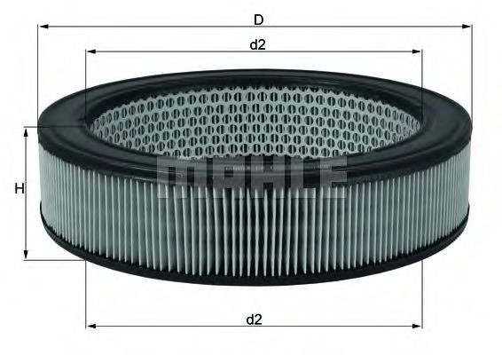 El filtro de aire Mahle Original LX1 precio, desde 8,49 EUR