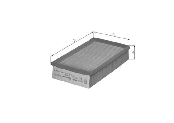 El filtro de aire Mahle Original LX125 precio, desde 19,69 EUR