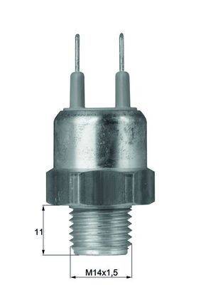 LX136 Mahle Original Filtro de aire de motor