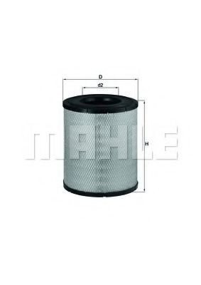 El filtro de aire Mahle Original LX1774 precio, desde 43,98 EUR