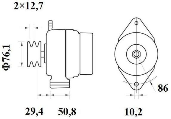 Comprar MG14 Mahle Original Dynamo
