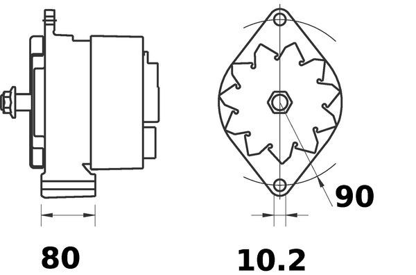 Generador Mahle Original MG183