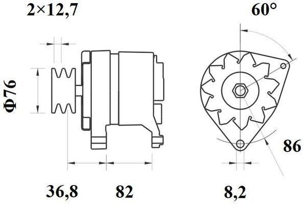 Alternador del motor Mahle Original MG330 precio, desde 185,01 EUR