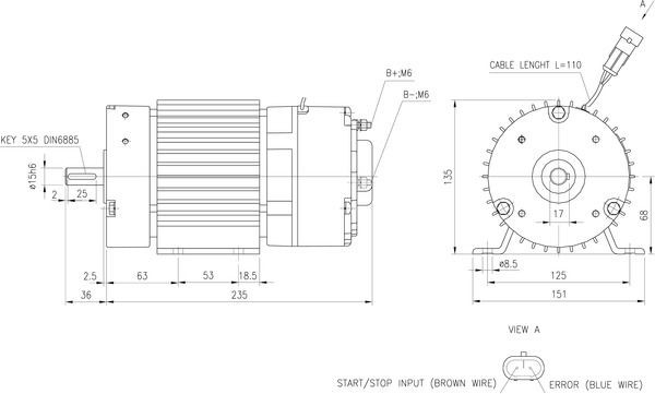 MM16 Mahle Original Inducido del motor de arranque